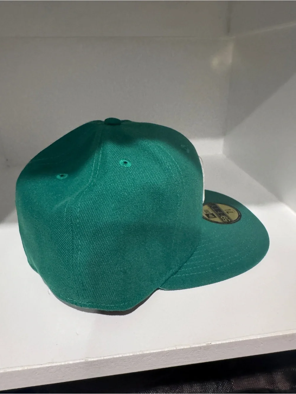 New Era Kids' Green NY Yankees Fitted Cap with White Logo